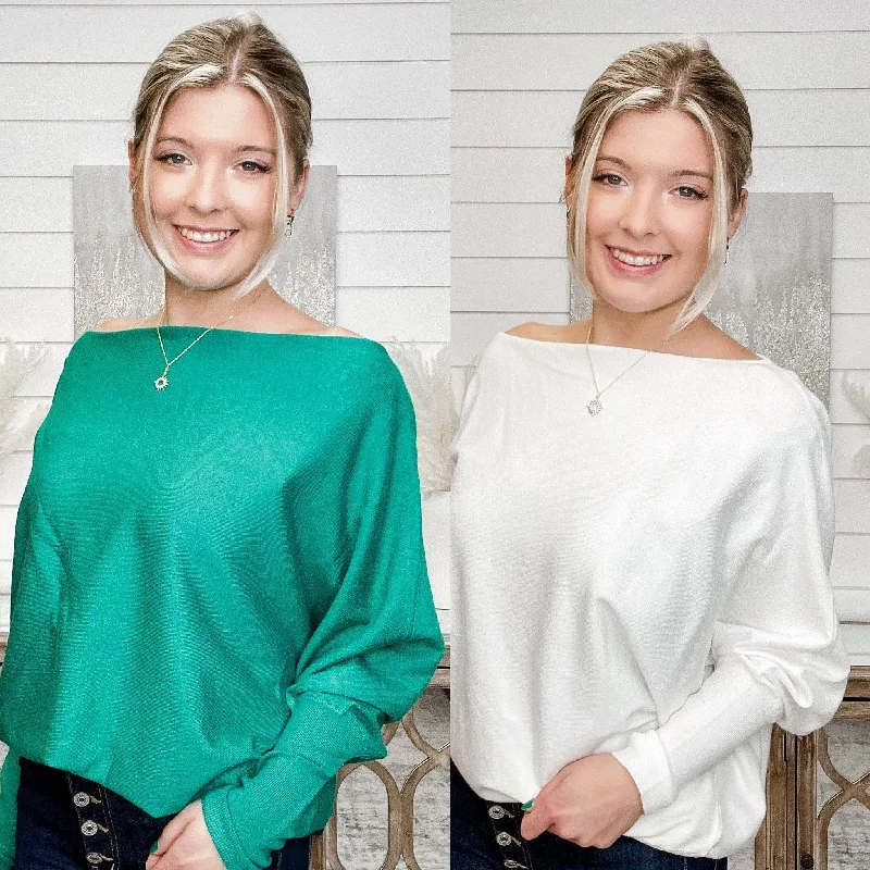 Heart For Takeaway Knit Dolman Sleeve Sweater Top - 3 colors! Silk Blend Satin Velvet Heart For Takeaway Knit Dolman Sleeve Sweater Top - 3 colors! Silk Blend Satin Velvet