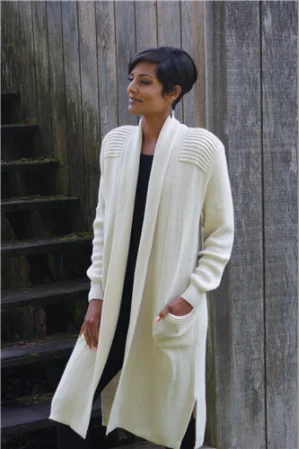 California Long Sweater Modern Contemporary Chic