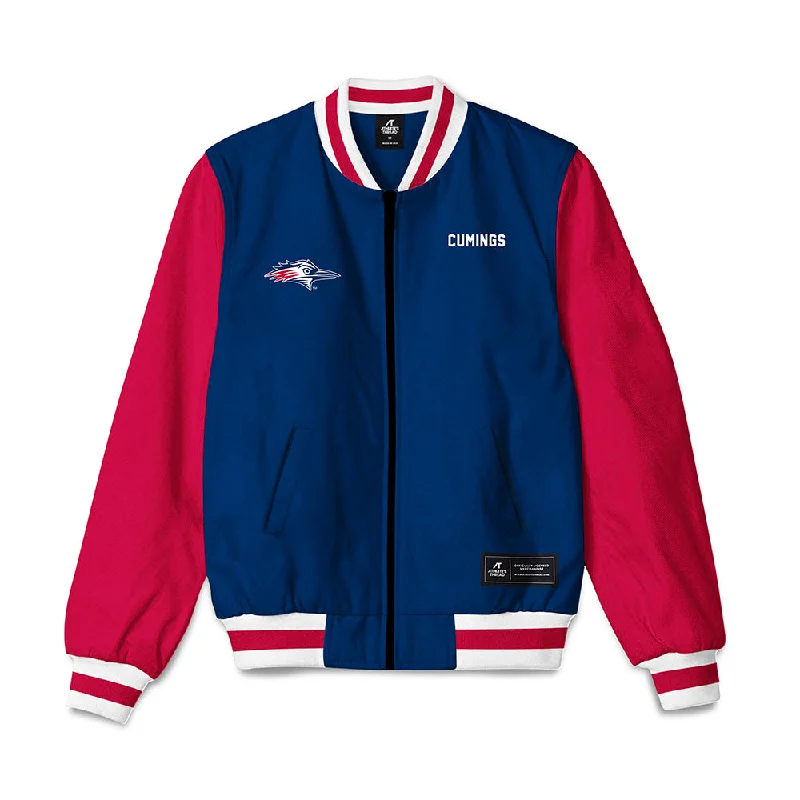 MSU Denver - NCAA Women's Track & Field : Sidnei Cumings - Bomber Jacket Belted Jacket Elasticated Jacket Padded Jacket