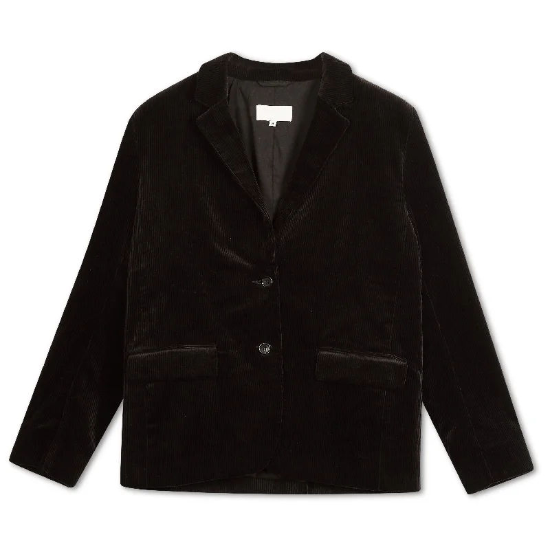 YMC Diane Blazer - Black Cord Women's Simple Jacket