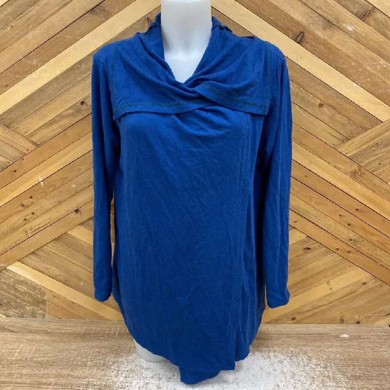 Buttercream - Women's Cardigan - MSRP comp $128: Blue-women-LG Stretchy Elastic Breathable Buttercream - Women's Cardigan - MSRP comp $128: Blue-women-LG Stretchy Elastic Breathable