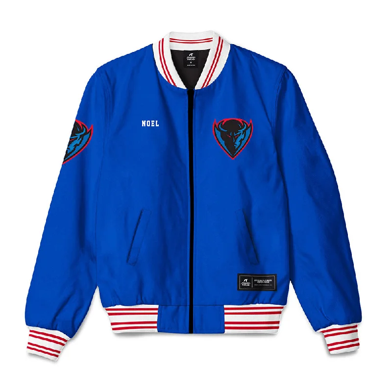DePaul - NCAA Women's Track & Field : Ashley Noel - Bomber Jacket Snapped Jacket Toggled Jacket Drawstring Jacket DePaul - NCAA Women's Track & Field : Ashley Noel - Bomber Jacket Snapped Jacket Toggled Jacket Drawstring Jacket