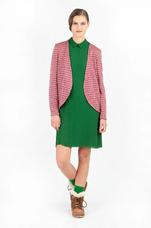 Schnittchen Patterns Lola Cardigan Solid Color Striped Floral Print