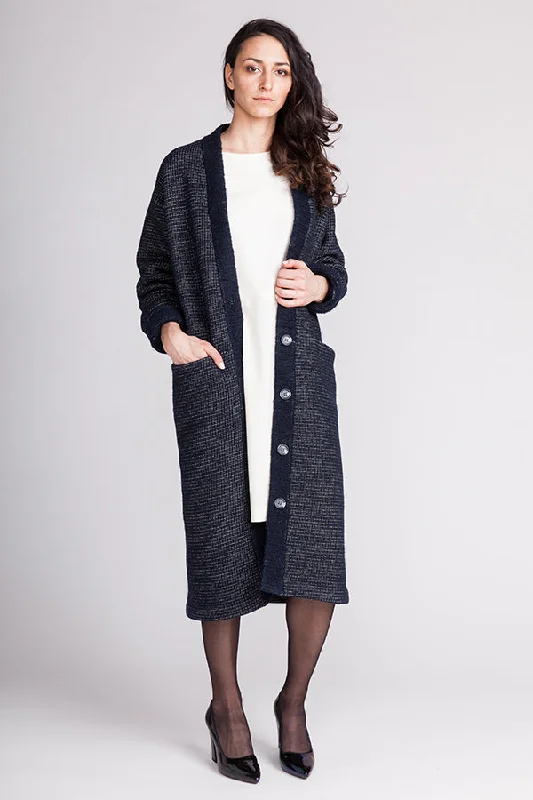 Named Esme Maxi Cardigan Iron Safe Non-Iron Wrinkle Free
