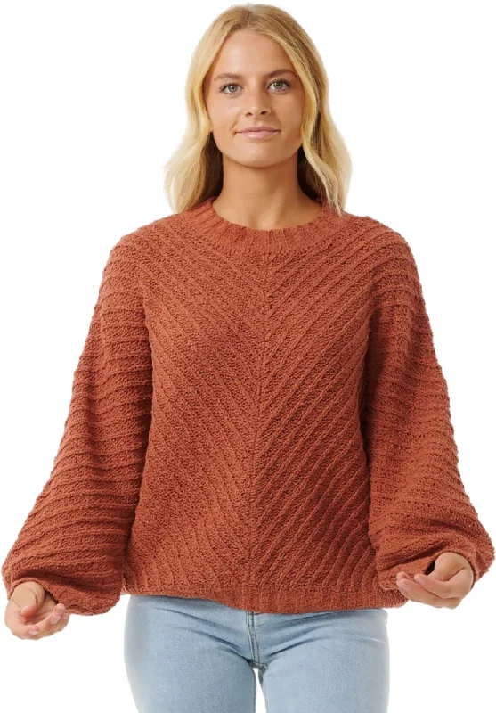 Classic Surf Knit Crew Neck Sweater - Women's|-|Chandail à col rond Classic Surf Knit - Femme Cotton Fabric Linen Fabric Terry Fabric Classic Surf Knit Crew Neck Sweater - Women's|-|Chandail à col rond Classic Surf Knit - Femme Cotton Fabric Linen Fabric Terry Fabric