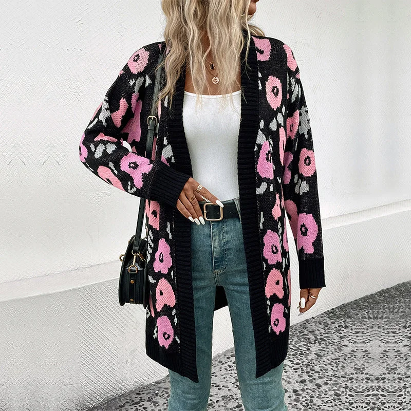 IKEARLAX New Hot Trade Wholesale New Autumn New 2025  Casual Women's Cardigan Sweater Women Anti-Pilling Anti-Shrink Durable