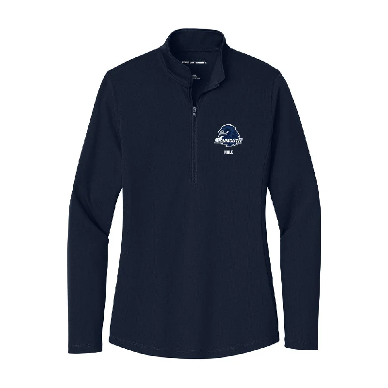 Monmouth - NCAA Women's Rowing : Nadia Nole - Women's Lightweight Quarter Zip Jacket Anorak Shell Jacket Lightweight Jacket