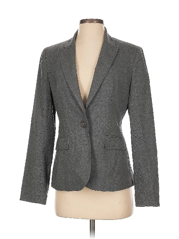 Wool Blazer Women's Solid Blazer