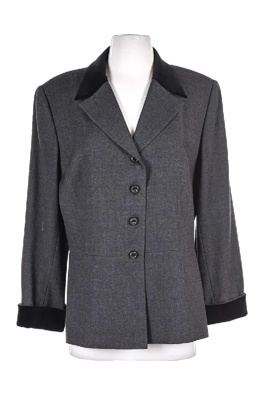 Albert Nipon 1980's Blazer Women's Patchwork Suit