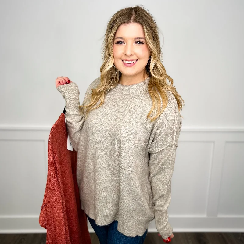 Zenana Feeling Warm & Cozy Knit Long Sleeve Sweater Top - 2 colors! Jersey Fabric Tulle Fabric Batik Fabric Zenana Feeling Warm & Cozy Knit Long Sleeve Sweater Top - 2 colors! Jersey Fabric Tulle Fabric Batik Fabric