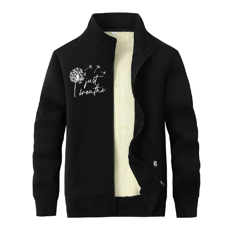 Multicolor Just Breathe Dandelion Fleece Stand Collar Zip Cardigan Machine Wash Dry Clean Hand Wash Multicolor Just Breathe Dandelion Fleece Stand Collar Zip Cardigan Machine Wash Dry Clean Hand Wash