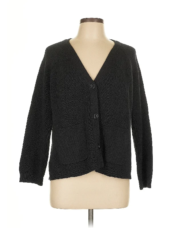 Cardigan Notch Collar Peter Pan Collar Cowl Neck