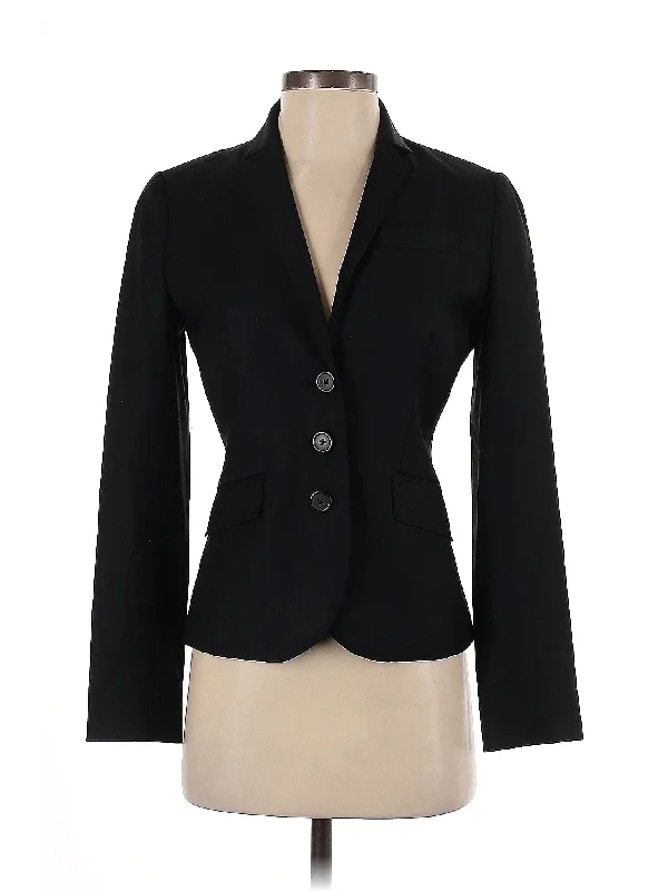 Wool Blazer Women's Leather Blazer