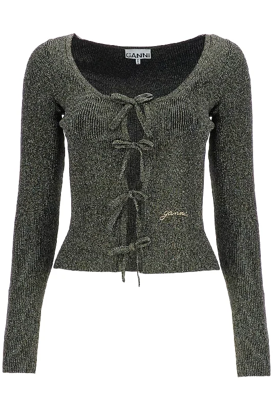 lurex knit cardigan K2358 MULTICOLOUR Lightweight Heavyweight Midweight