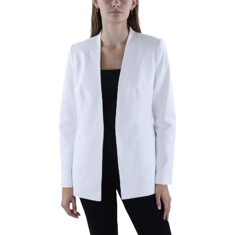 Womens Office Business Collarless Blazer Women's Fashion Blazer