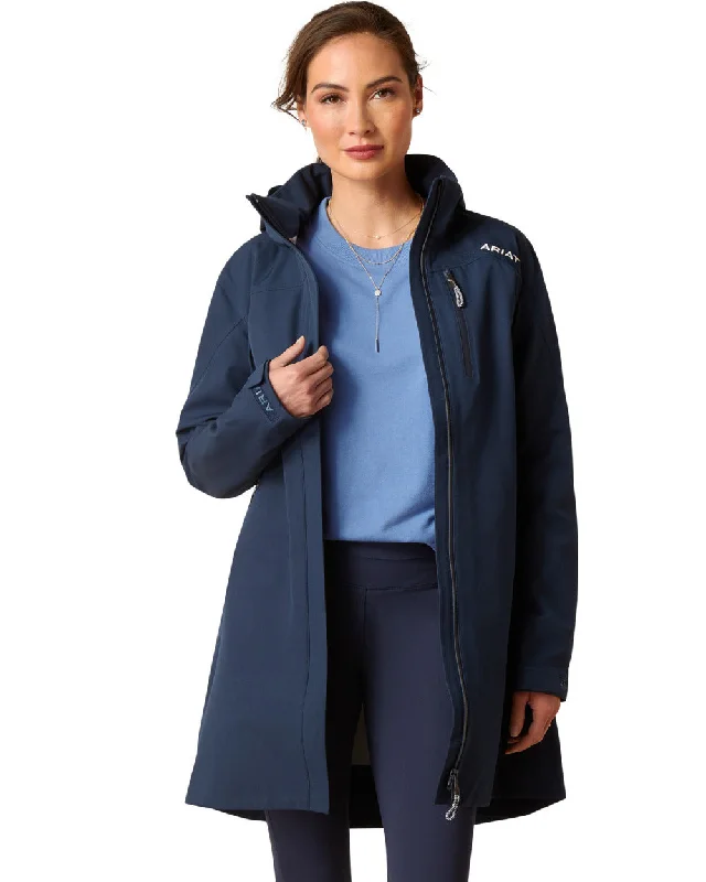 Ariat Womens Coastal Long Waterproof Parka Elegant Slim Parka Jacket