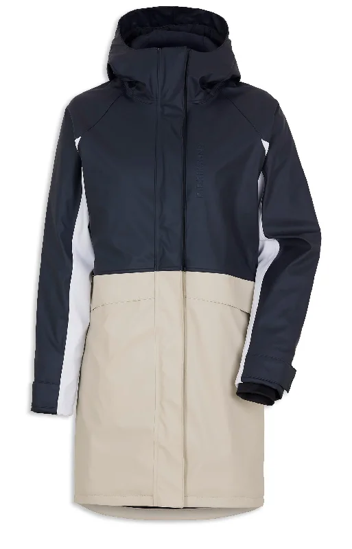 Didriksons Regina Waterproof Galon® Parka Lightweight Cotton Parka Jacket