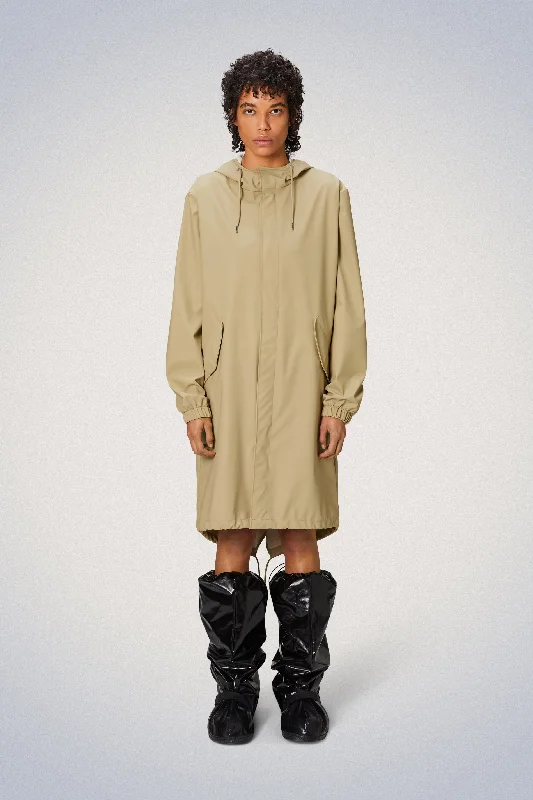 Fishtail Parka Lightweight Windproof Parka Coat
