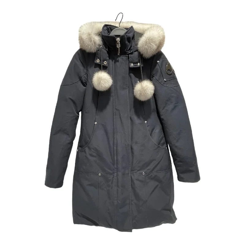 MOOSE KNUCKLES/Mountain Parka/XS/Cotton/BLK/ Lightweight All-Season Parka