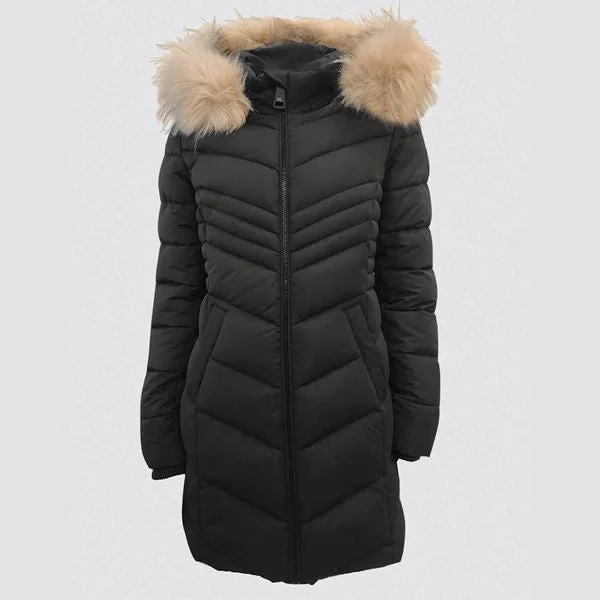 Women's Point Zero Chevron Parka Classic Thick Winter Parka
