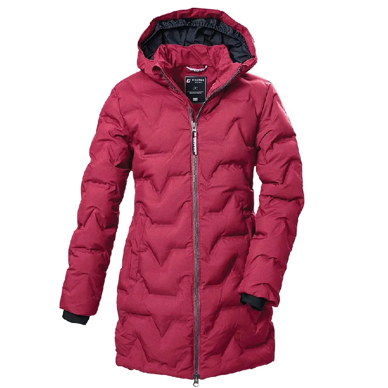 Girl's Killtec Quilted Parka Snowproof Mid-Length Parka
