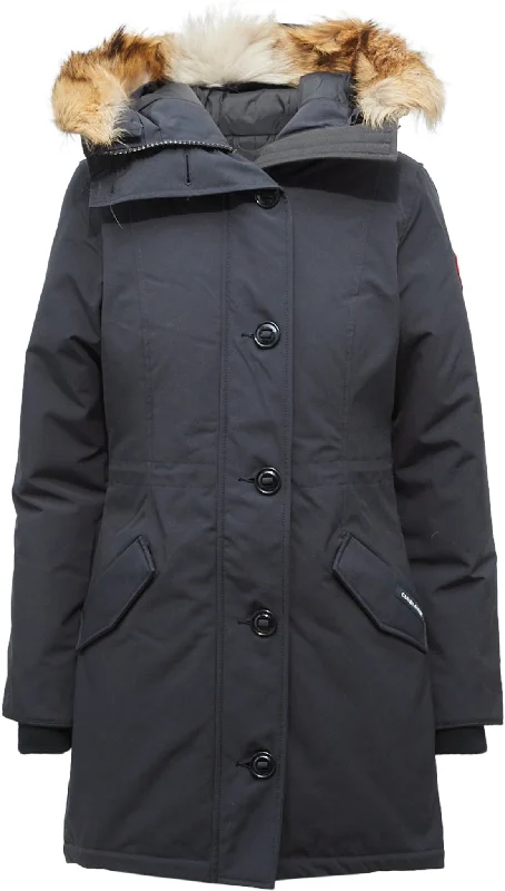 Rossclair With Fur Heritage Parka - Women's|-|Parka Rossclair Heritage avec fourrure - Femme Stylish Cinched-Waist Parka Rossclair With Fur Heritage Parka - Women's|-|Parka Rossclair Heritage avec fourrure - Femme Stylish Cinched-Waist Parka