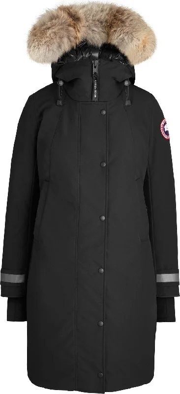 Sherbrooke with Fur Parka - Women's|-|Parka Sherbrooke avec fourrure - Femme Double-Breasted Hooded Parka Sherbrooke with Fur Parka - Women's|-|Parka Sherbrooke avec fourrure - Femme Double-Breasted Hooded Parka