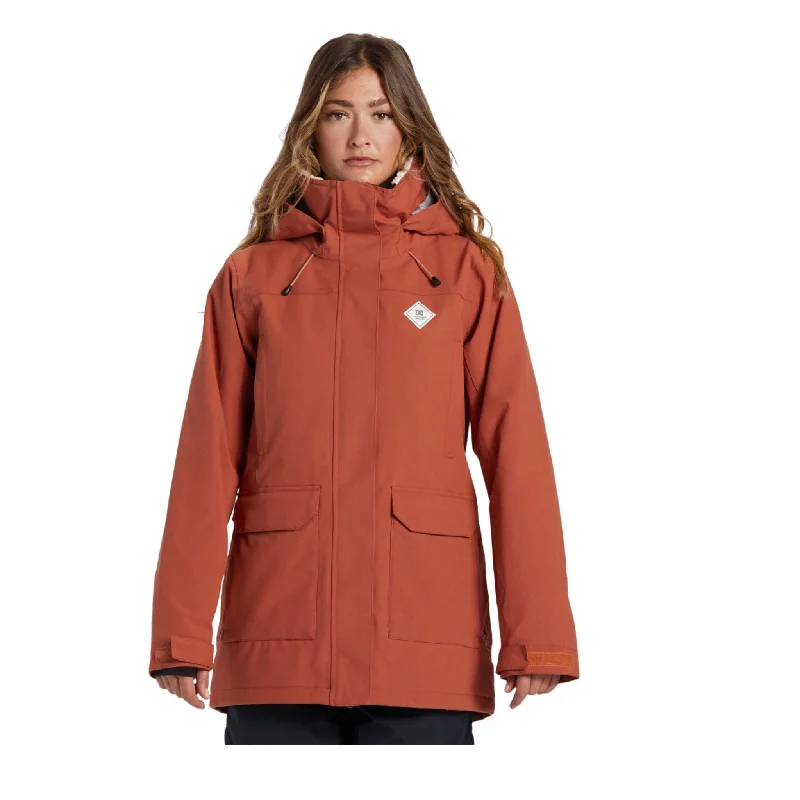 DC Phoenix Parka Trendy Long Hooded Parka