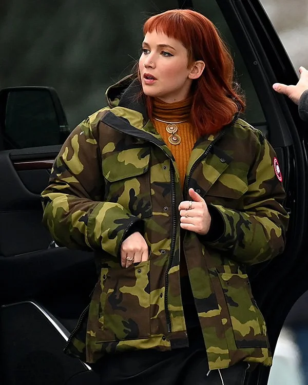 Don’t Look Up 2021 Kate Dibiasky Parka Lightweight Travel Parka Coat