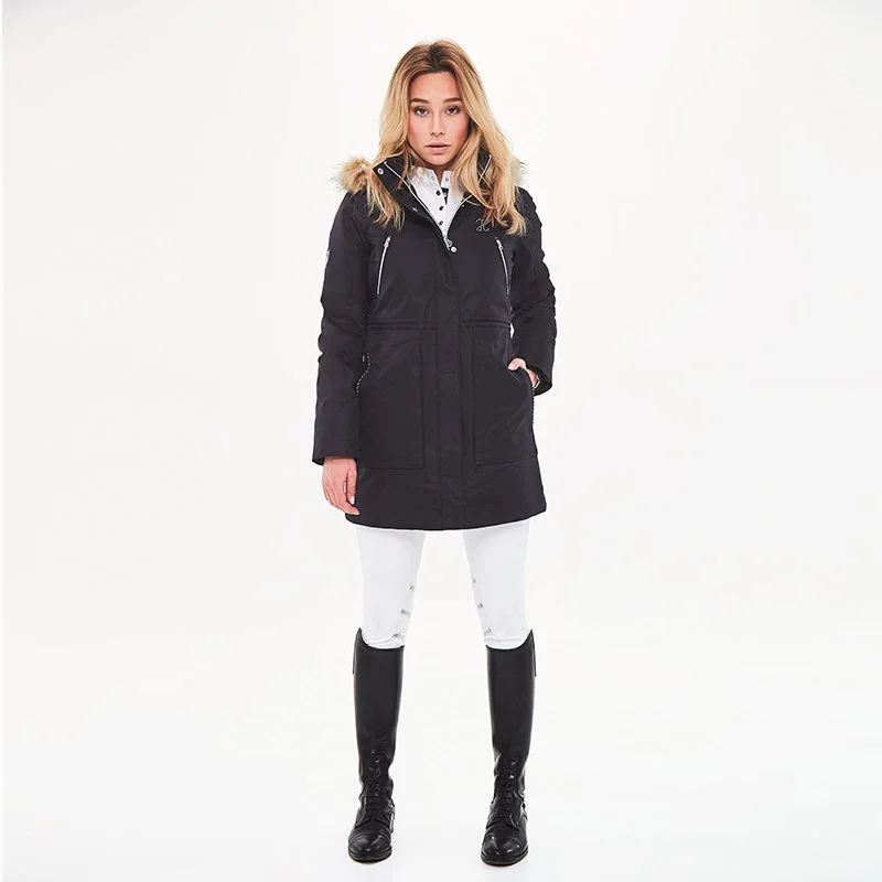 Harcour Deneuve Long Parka - Women's  (SALE) REG. PRICE 372.95 Padded Longline Parka Coat