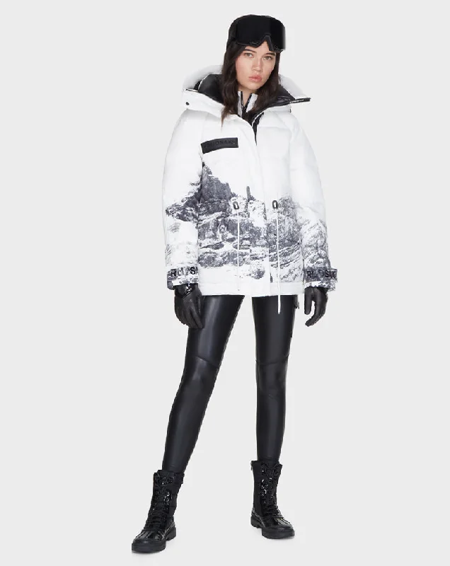 MANDORA WOMEN'S SKI PARKA Water-Resistant Hooded Parka