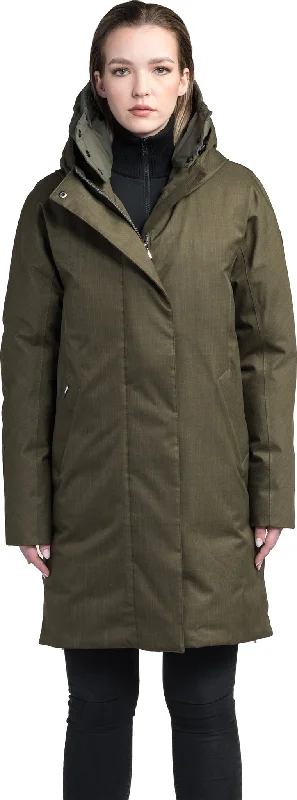 Dory Tailored Back Zip Parka - Women's|-|Parka ajusté à glissière au dos Dory - Femme Thermal Cotton Parka Coat