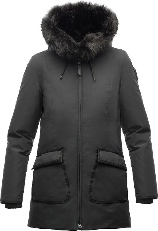 Mindy Basic Down Parka - Women's|-|Parka en duvet Mindy - Femme Elegant Double-Breasted Parka Mindy Basic Down Parka - Women's|-|Parka en duvet Mindy - Femme Elegant Double-Breasted Parka