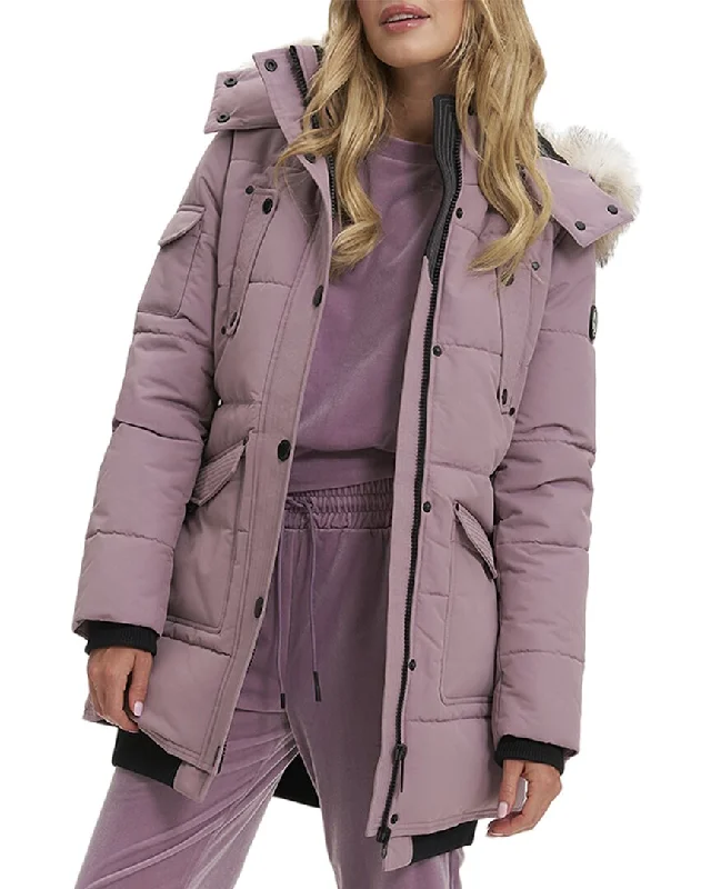 NOIZE Astrid Parka Short Trendy Oversized Parka Jacket