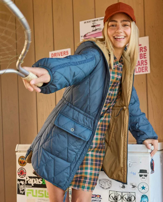 Nomader Reversible Parka Trendy Fashion Parka Jacket