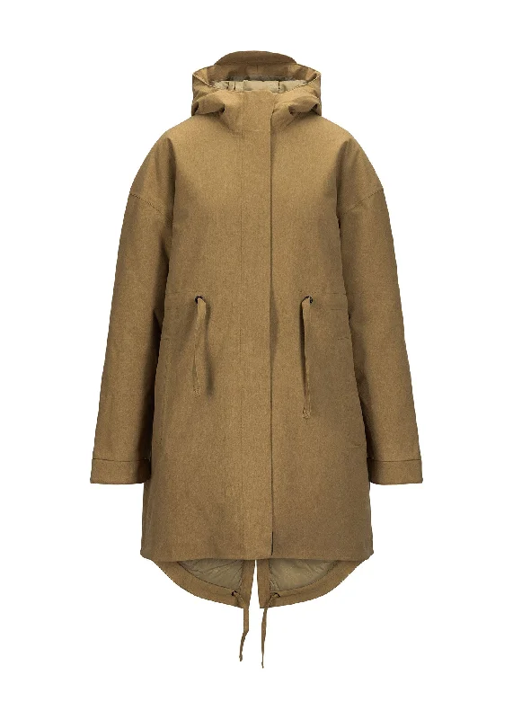 Snøstorm Parka - Lizard Green Trendy Short Parka Coat