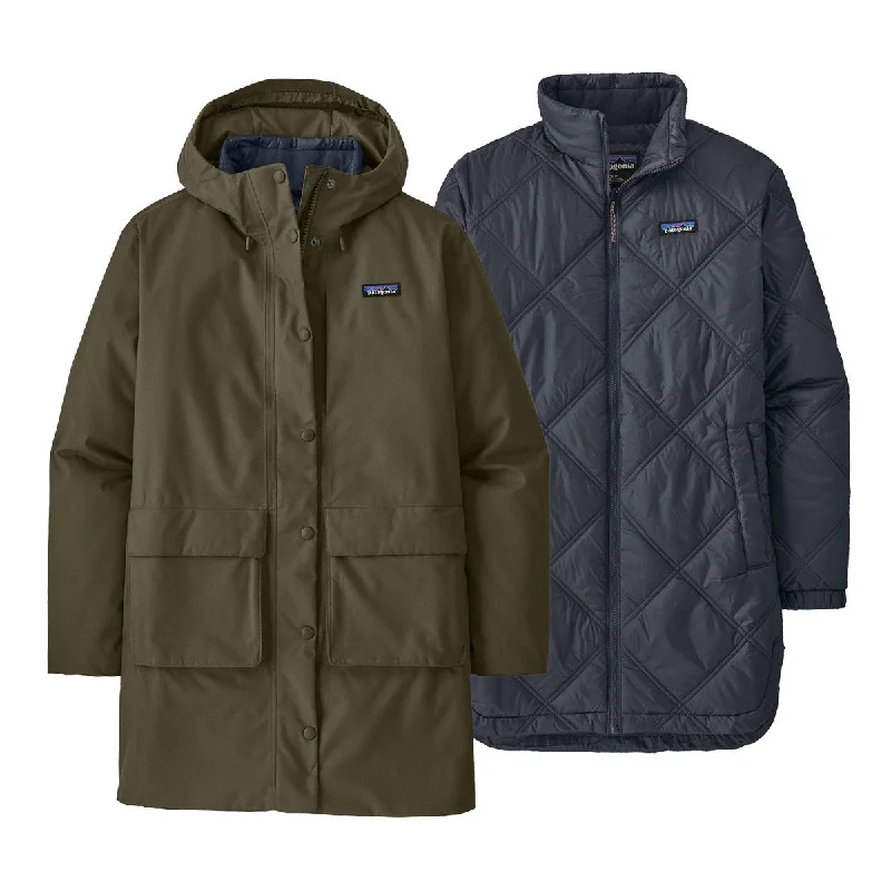 Women's Pine Bank 3-in-1 Parka Thick Fleece Parka Jacket