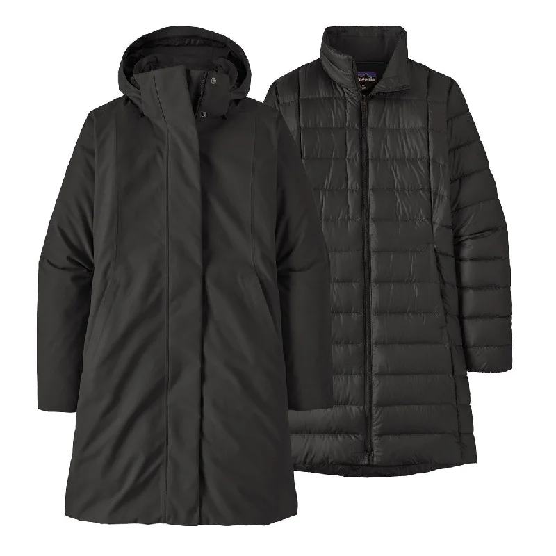 Women's Tres 3-in-1 Parka Adjustable Waist Parka Coat