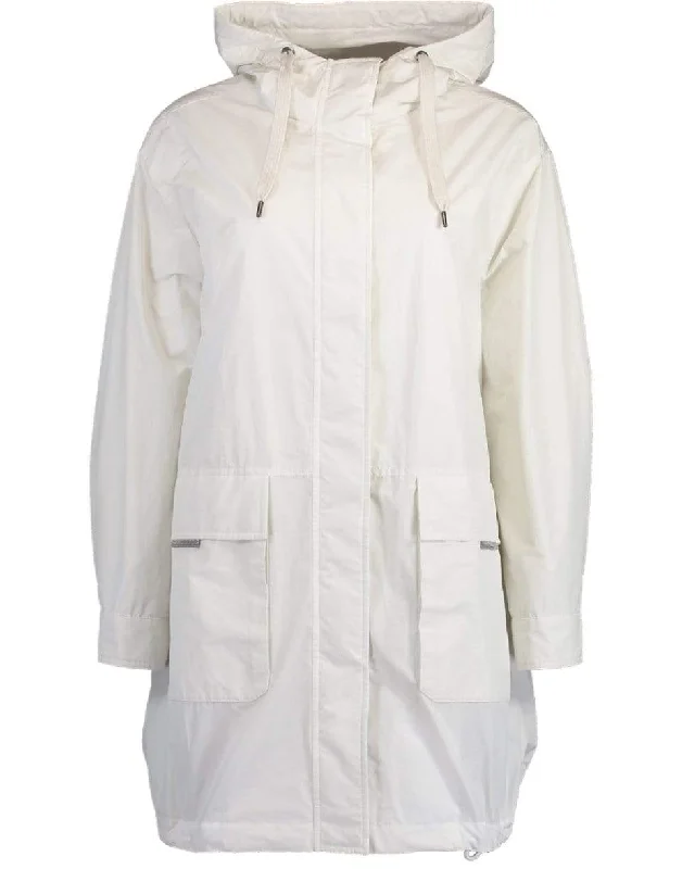 Water Resistant Parka Casual Fleece-Lined Parka