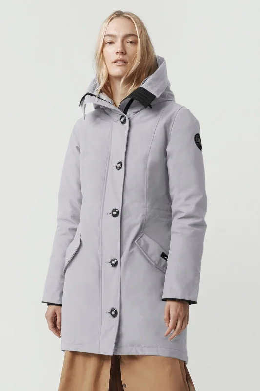 Womens Rossclair Parka Black Label Thick Fleece Parka Jacket