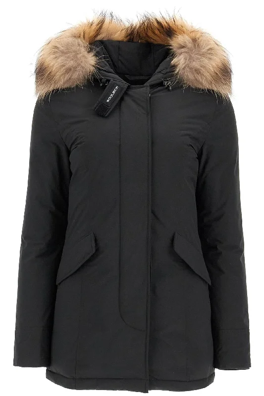 WOOLRICH luxury arctic parka with fur Softshell Outdoor Parka Jacket