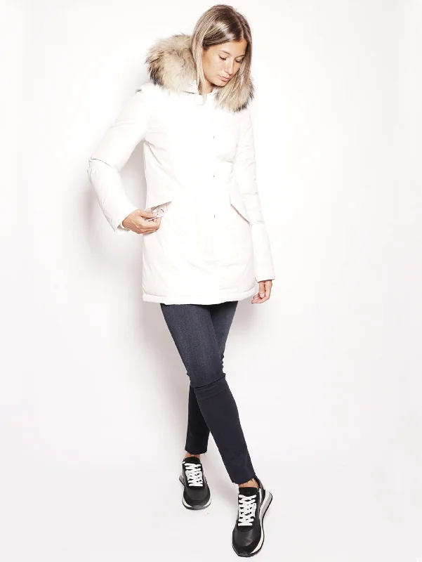 Arctic Parka in Shape Memory  Bianco Trendy Fashion Parka Jacket