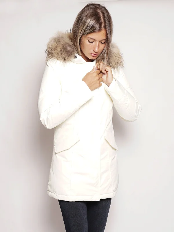 Parka Arctic in Ramar Panna Padded Longline Parka Coat