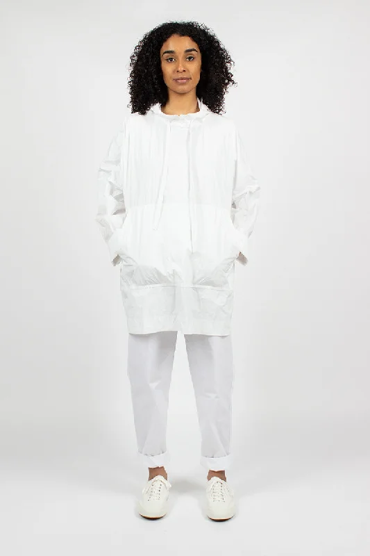 Swing Parka White Thermal Padded Parka Jacket