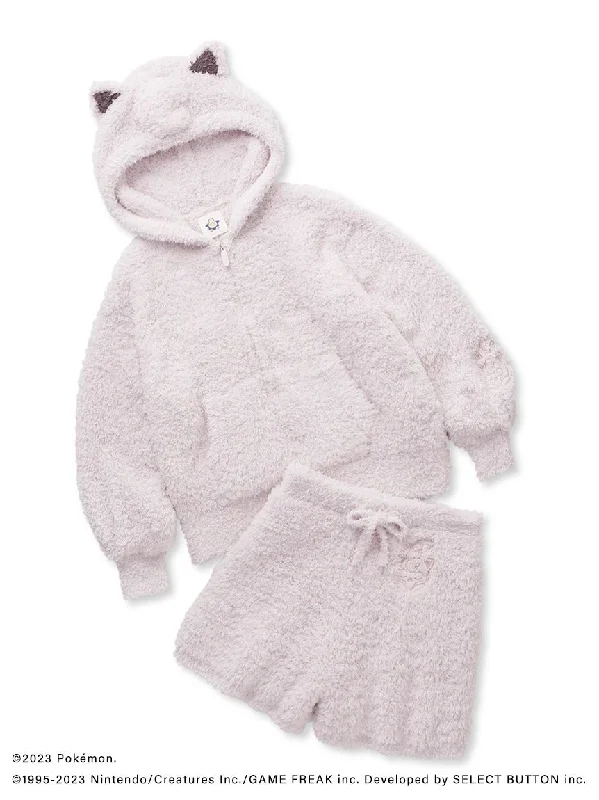 [Pokémon Sleep] GELATO Jigglypuff Parka & Shorts Set Thermal Cotton Parka Coat