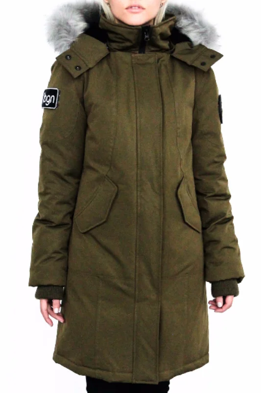 Vanessa Parka Trendy Oversized Parka Jacket