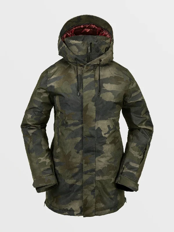 Womens Paxson 2L Tds Infrared Parka - Cloudwash Camo Soft Lining Parka Jacket