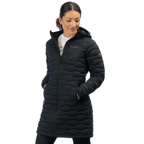 Women's Luna Stretch Down Parka Fashionable Mid-Length Parka