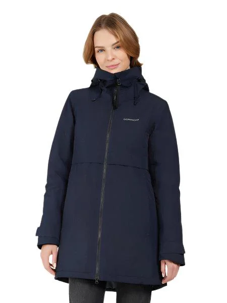 Didriksons Helle Women's Parka Trendy Long Hooded Parka