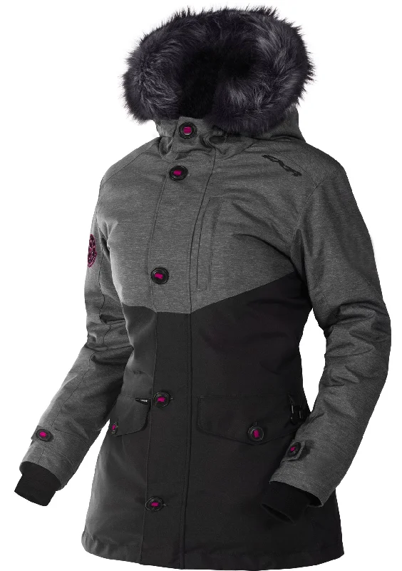 Women's Svalbard Parka Elegant Double-Breasted Parka